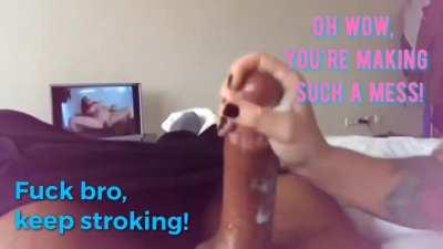 A helping hand from my goon bud