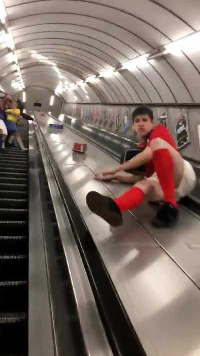 His face says it all