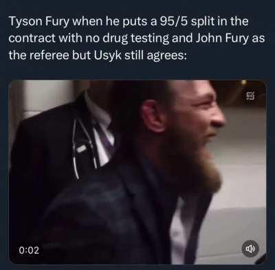 Greedy Usyk demanding too much