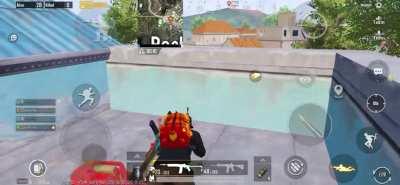 getting surprised by your own knock