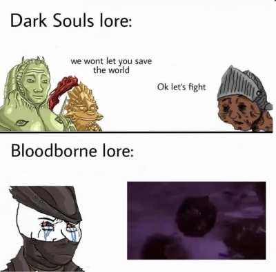 Dark Souls Lore vs. Bloodborne Lore