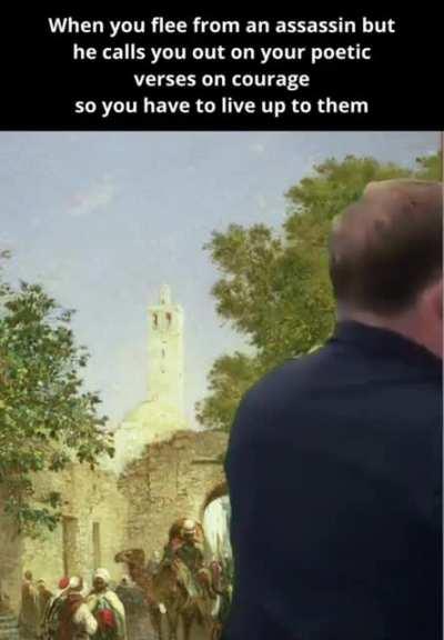 When you insult a dangerous man