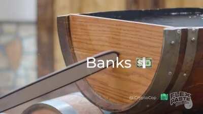 Bitcoin to Banks right now: