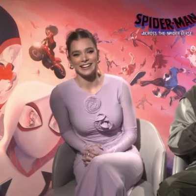 Looking the prettiest doing press for SpiderVerse, May 2023