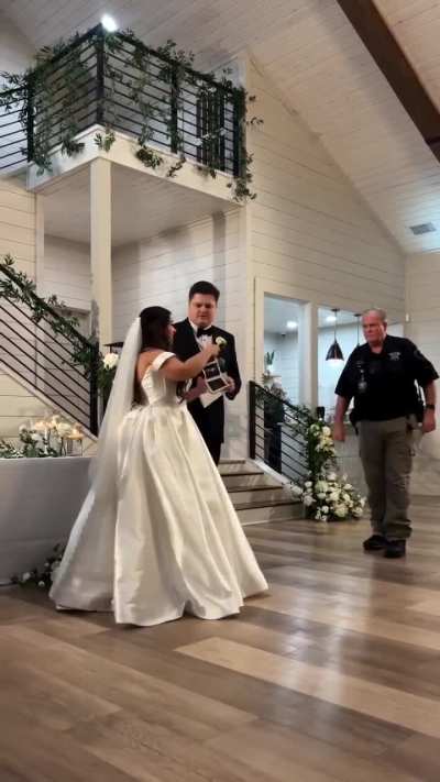 Crashing the wedding