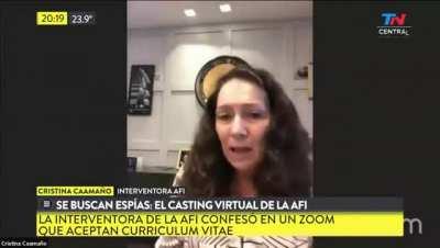 Esta es la Directora general del servicio de Inteligencia Nacional