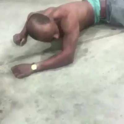 Must’ve really wanted to wipe his windows lmao