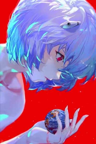Rei live wallpaper I made
