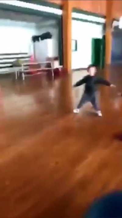 Would love to kick into that ball