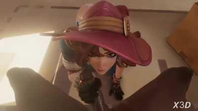 Witch Kiriko OW 3D porn