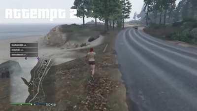 I also attempted to walk... well, Jog from the docks to the small island in the north without dying.