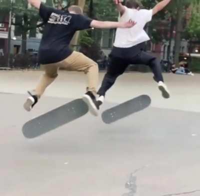 HMRB while we double flip