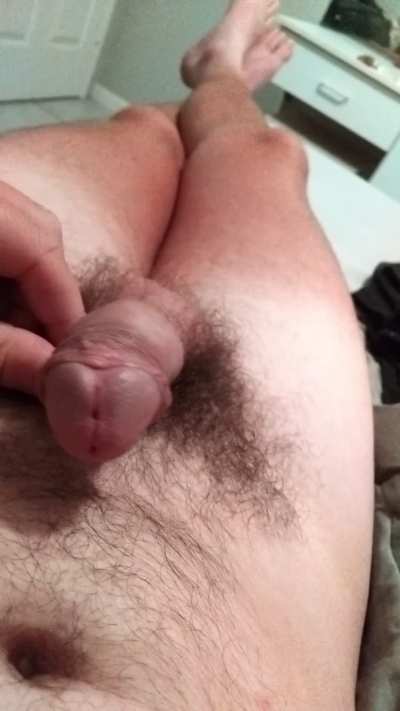 Letting it roll back, mostly, on its own.