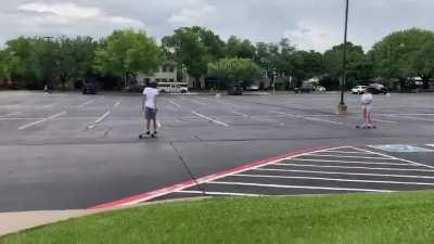 My experience skating thus far(I’m the guy in the white shirt)