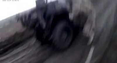 Russian soldiers were attacked by Ukrainian FPV drones. December 2025. Published 06.01.2026