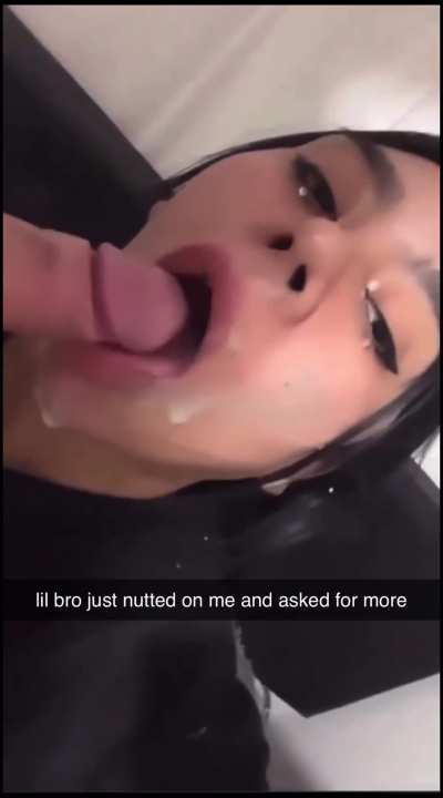 Sorry babe, i belong to my little brother 🥰🍆😈