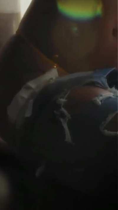 another topless tease