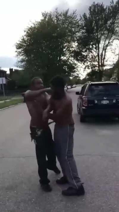 One of the slowest knock out you will see