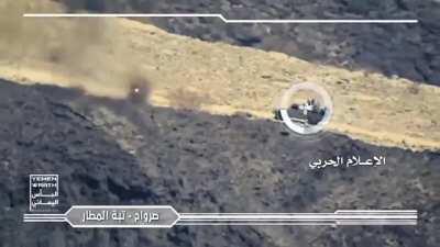 Compilation of ATGMs targeting pickup trucks - Yemen