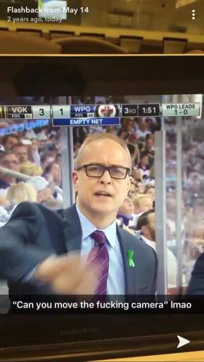 Can you move the fucking camera? A PoMo moment