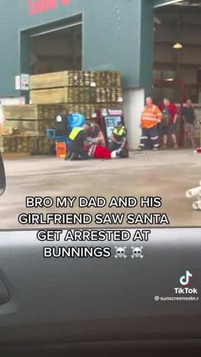 Well someone got snagged for being a silly sausage.