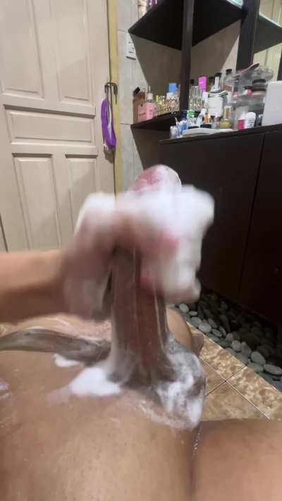 Another soapy Filipino cock