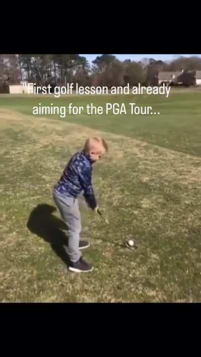 Mini Tiger Woods