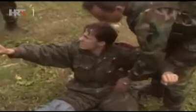 Damir Krstičević i 4. gardijska brigada spašavaju ranjenog srpskog vojnika