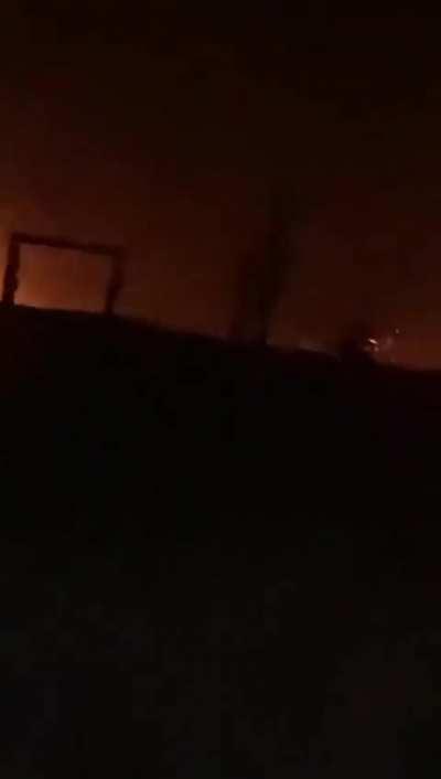 UA POV: Longer Version of exploding helicopters at Berdyansk airport after being hit by MGM-140 ATACMS