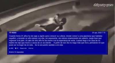 Todo hombre pasa por momentos destructivos, ya sea por la razón que sea, todos estamos condenados a vivir en el dolor.