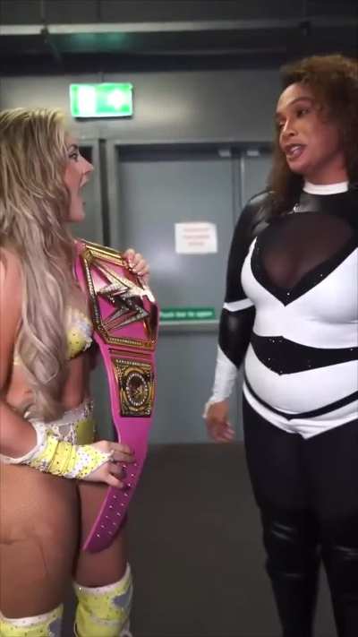 Tiffany Stratton and Nia Jax 