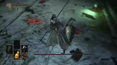 She didn’t drink her Estus. She too is classically trained.