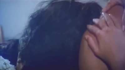 Madhuri Dixit's famous kissing scene with Vinod Khanna from Dayavan