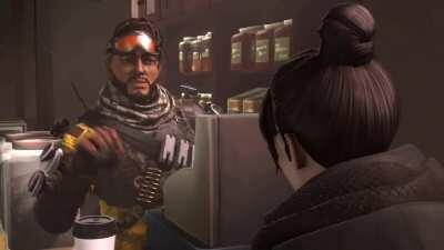 Our boy and Wraith Order Starbucks, Part 1 and 2 (credit: @NotSoCreeamy on Twitter)