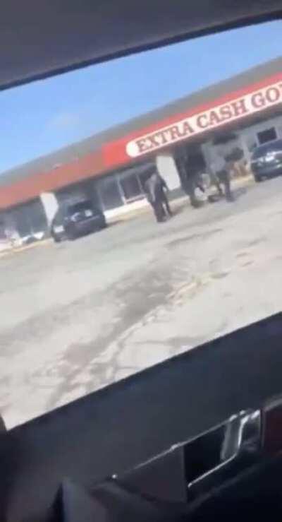 Police officers in Oklahoma shoot a man suffering a mental health episode