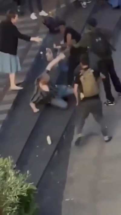 Yesterday a man in Camden Town was attacked by a man using a scooter as a weapon