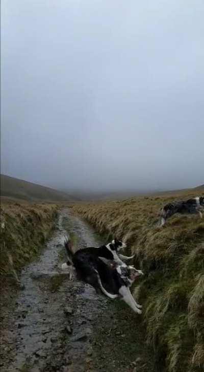 Three ways to tackle a jump