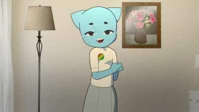 [/r/hentai] Nicole Watterson's Son Finds Her Only Fans (Matchattea)[Amazing World of Gumball]