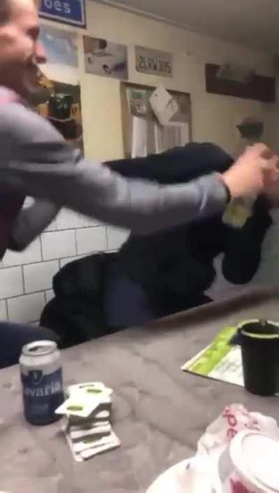 Friendly fire was turned on