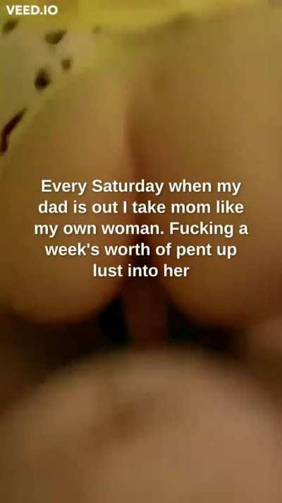 Doggystyle MILF Mom Son Taboo Thong Porn GIF by saberkazumi