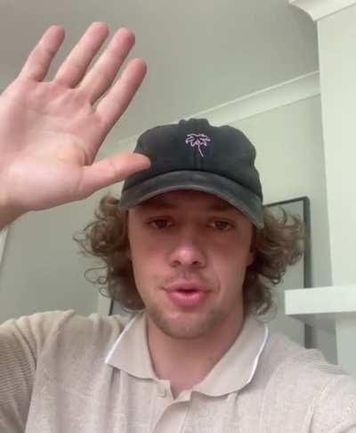 Artemi Panarin on his teammate Jacob Trouba being named the captain of the Rangers