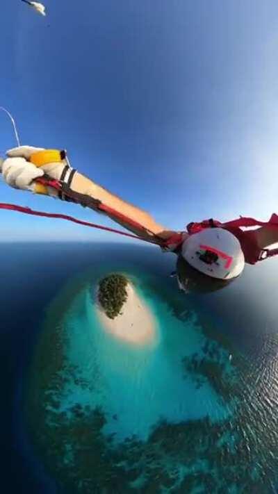 Gorgeous view recorded from a go pro