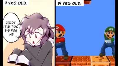 10 years makes a difference 😳