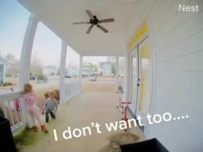 Little boy asks his friend to marry him