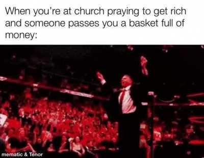 A blessing from the lord