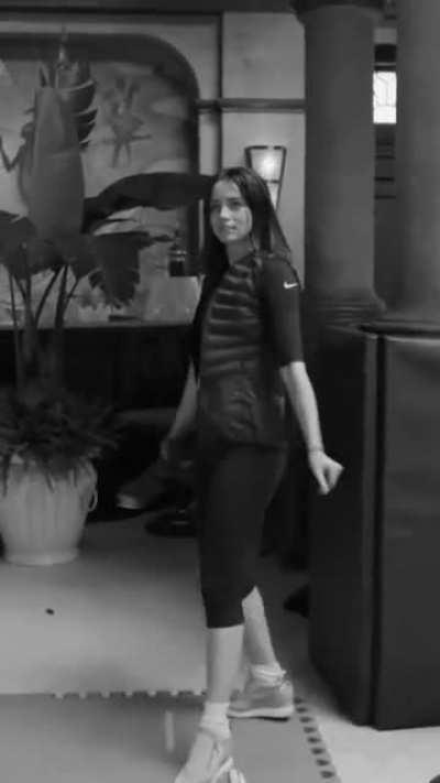 Goofing around on stunt training for No Time To Die