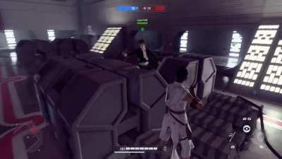 Rey: You're Han solo? Han Solo: