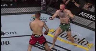 Conor McGregor's ankle/leg injury tonight