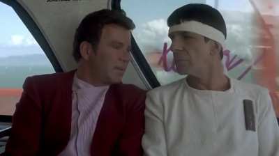 Star Trek IV: The Voyage Home (1986) Kirk and Spock on the bus - Dir. Leonard Nimoy 