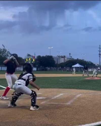 The runner is safe, the batter is out